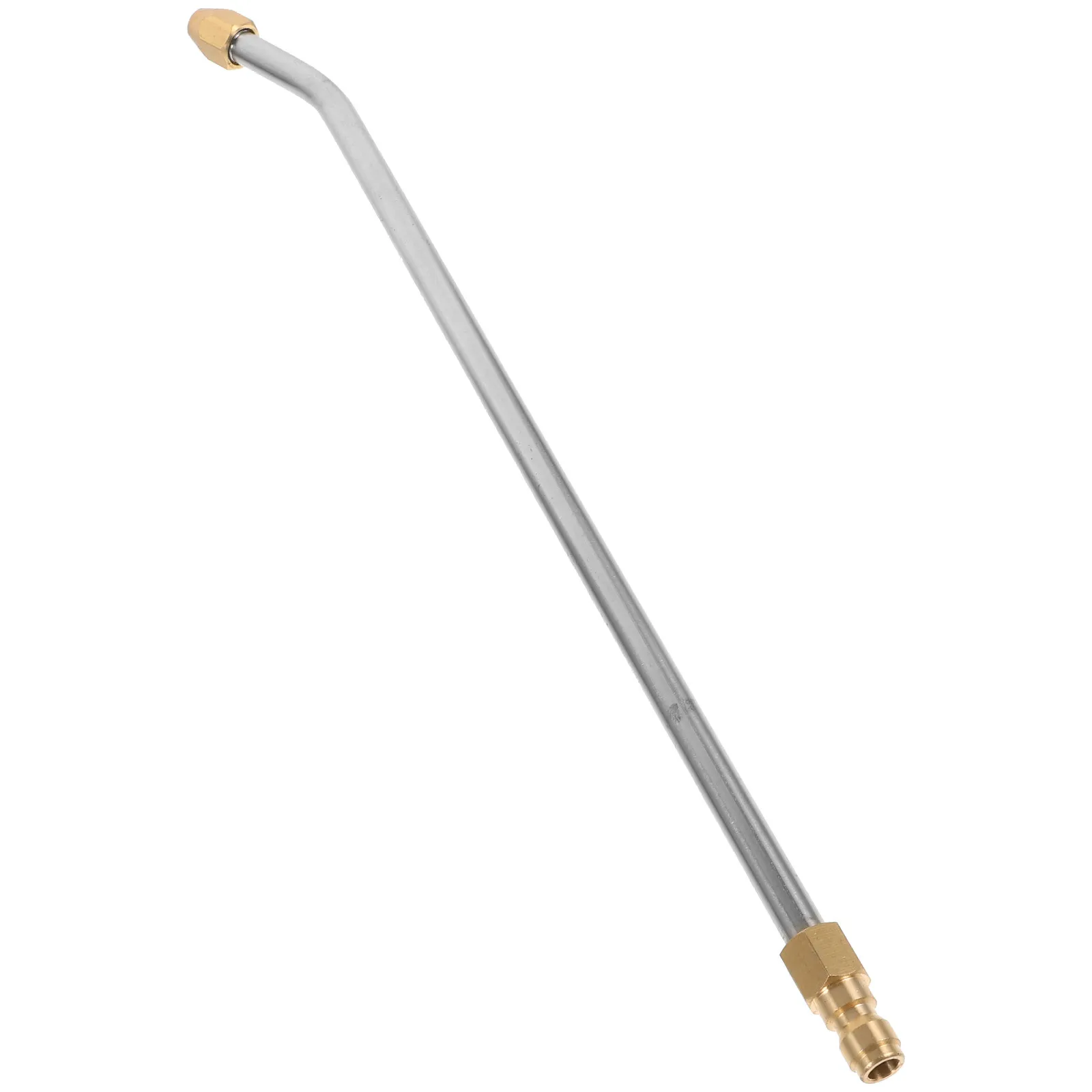 30-Degree Curved High-Pressure Washer Wand Extension with Quick Connect for Car and Vehicle Cleaning