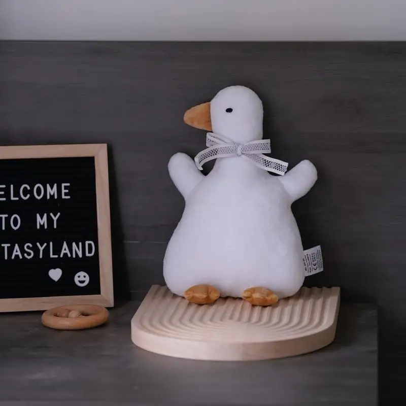 دمية طفل حديث الولادة تشبه البط ، ألعاب نوم مريحة ، يمكن أن تكون لدغة وعضة ، إنستغرام