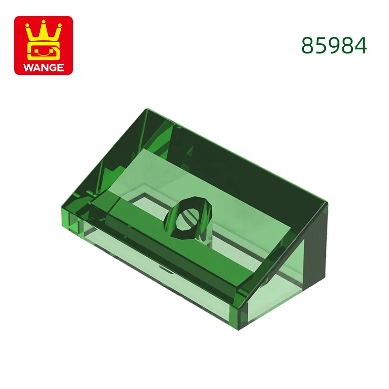 Wange 266 stks/partij 85984 Slope 30 1x2x 2/3 Roff Block Moc Color Accessoires Compatibel Met Brick DIY Kinderspeelgoed Assemblage Onderdelen