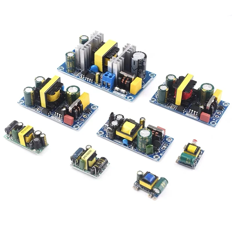 AC-DC 5V 12V 24V Switching Power Supply Module Bare Board 85-265V to 12V13a 24V10a Switch Overcurrent Short Circuit Protection