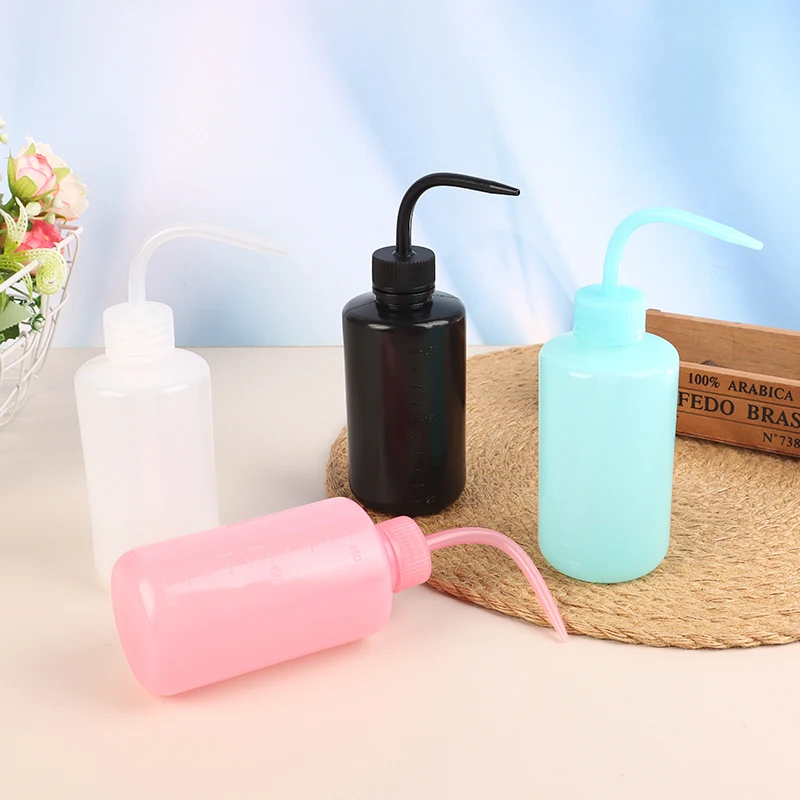 1Pc 250ML Spray Bottle Plastic Safety Wash Bottles Lab Tattoo Squeeze Bottle Tattoo Accessories Lab Non-Spray Squeeze Bottle