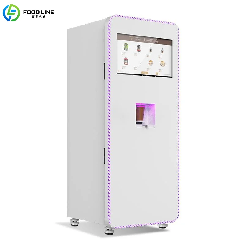 Customized Smart Protein Shake Vending Machine Multi-Payment Touch Screen Gym Scenario Equipment