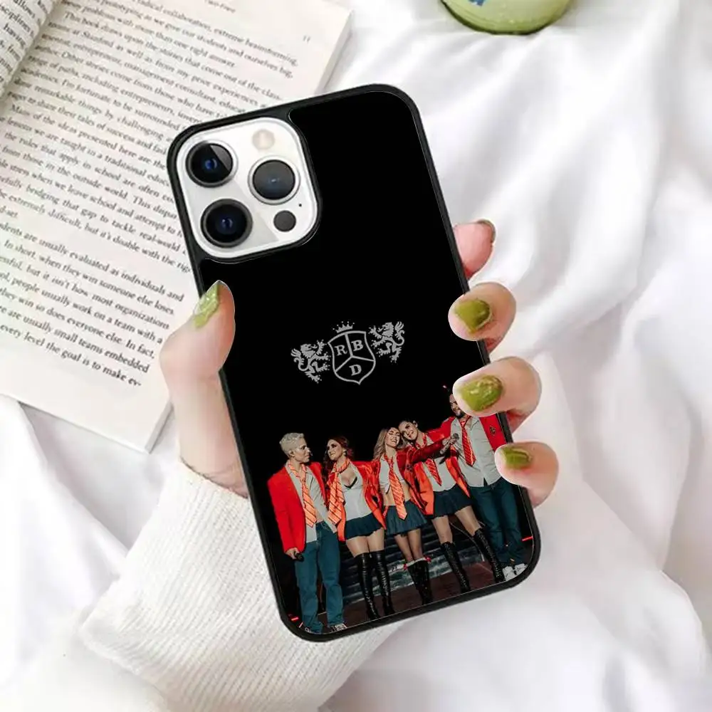 Funda de teléfono con música RBD r-rebelde, magnética fuerte para IPhone17 16 15 14 13 Pro Max 11 12 Mini, 1 ud.