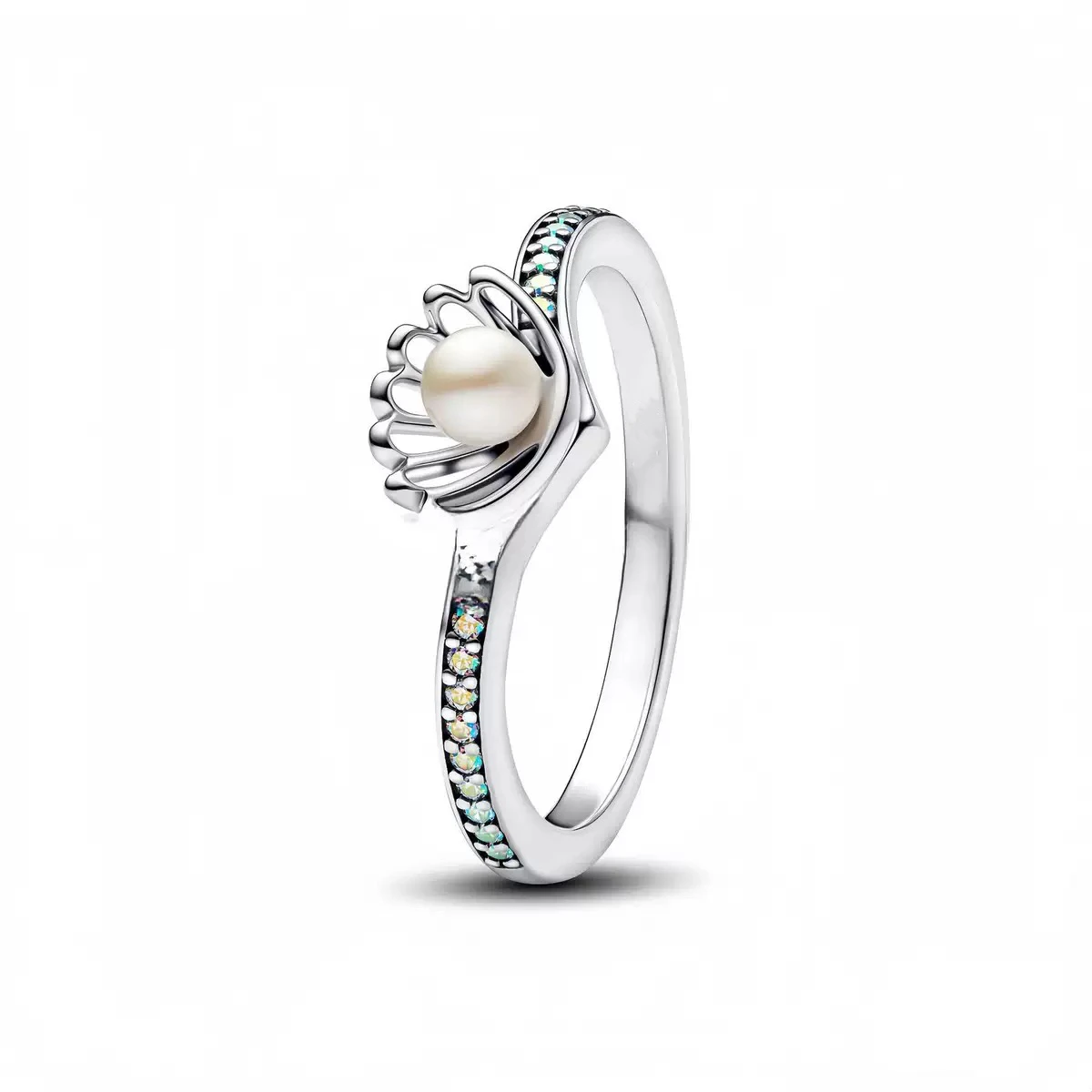 Best selling 925% pure silver temperament Minnie heart shaped princess crown for ladies DIY fine exquisite gift - view 2
