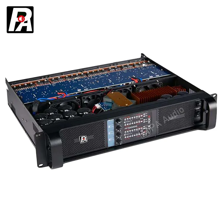 High Power 1300 Watts DJ Bass 4 Channel Ch Amplifier Professional Audio Amplifier Manufacturer