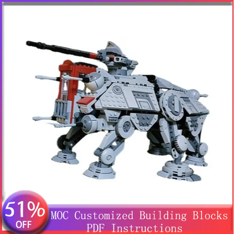 

1103 PCS Customize Desert Crater World Tactical Walker Stand MOC Customize Modular Building Block Simple DIY Assembly Toy Gift