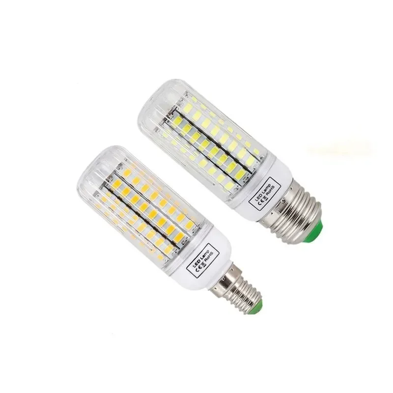 Lâmpadas de milho LED, iluminação do candelabro, 220V, E27