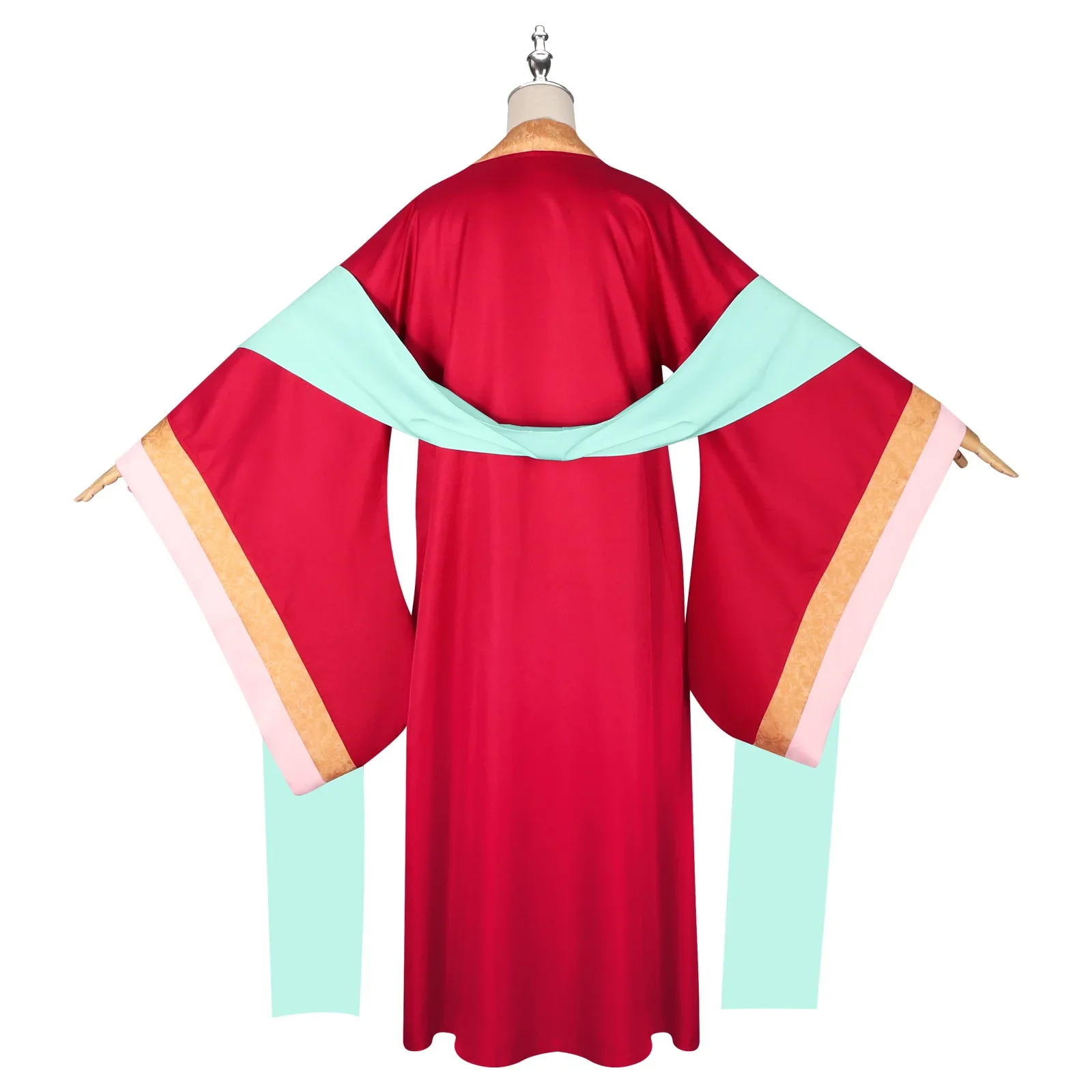 CosplayYuye المحظية الإمبراطورية تأثيري حلي شعر مستعار يوميات الصيدلية S2 أنيمي تأثيري فستان تقليدي قديم يوي الأحمر ها