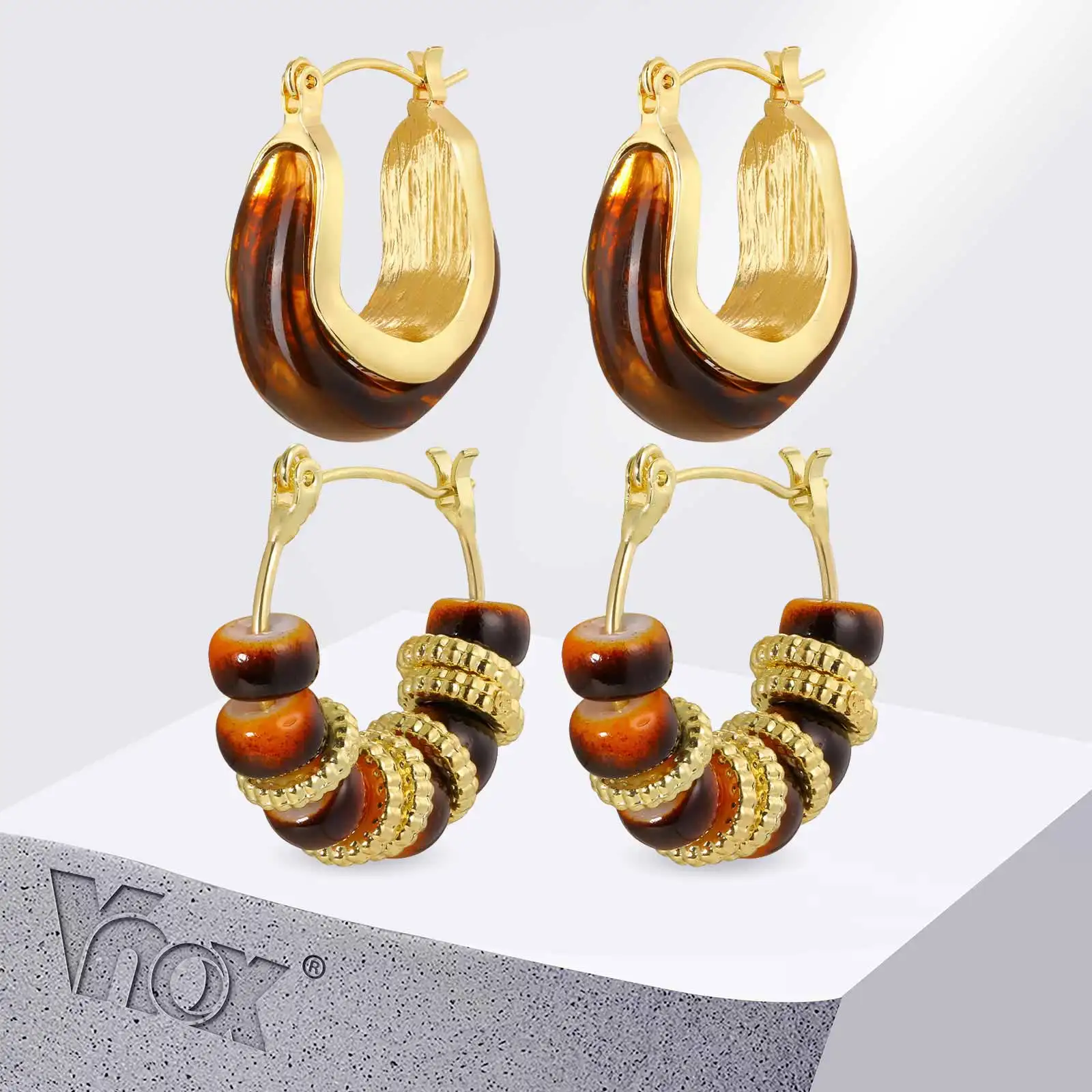 Vnox Vintage Resin … - image