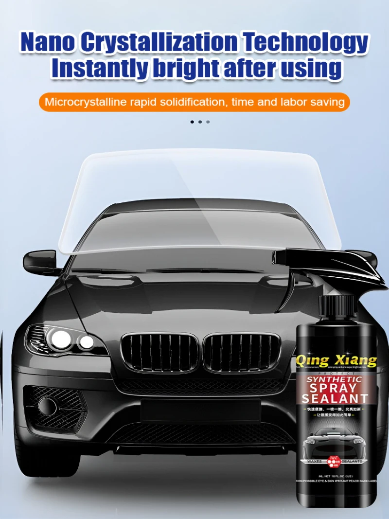 

Полироль для удаления пятен в автомобиле, средство для ухода, восковое нанопокрытие, жидкий спрей, многоцелевой новый автомобильный воск, уплотнение, нано-стекло, покрытый автомобильным лаком