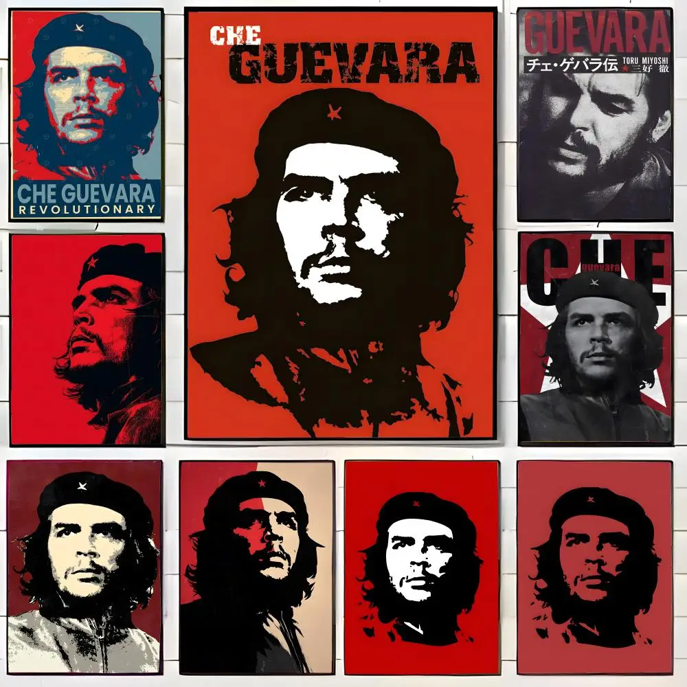Historical Figure Che Guevara Poster Wall Art Print Decorative Mural Home Decor Gift Unframed