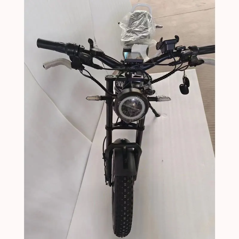 Sepeda Listrik Hybrid Ban Tebal Super Tahan Lama STLF 48V 750W/1500W, Sepeda Motor Listrik, Sepeda Gunung Listrik