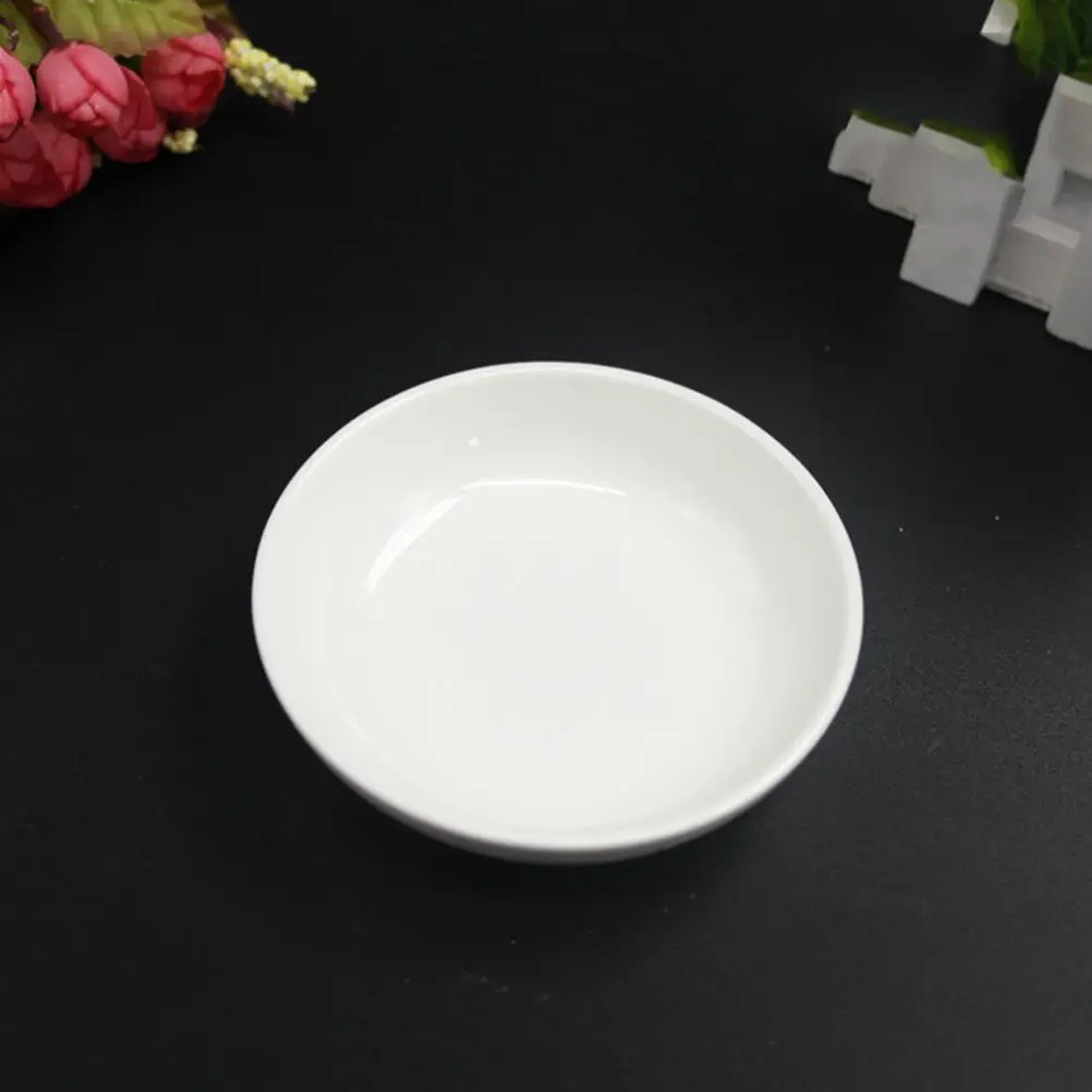 4Pcs Premium Plastic Ink Dish Set Ink Plate for Calligraphy Painting Watercolor Mixing Pigment Storage Brush Pen Holder Desk