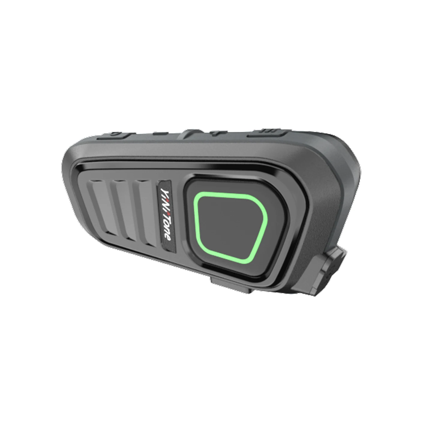 سماعة خوذة لاسلكية للدراجات النارية YiNiTone BTE-2 لركوب الدراجات في الهواء الطلق - BT 5.4، IP66، وقت التحدث 12H، متوافقة مع 99% خوذات #6