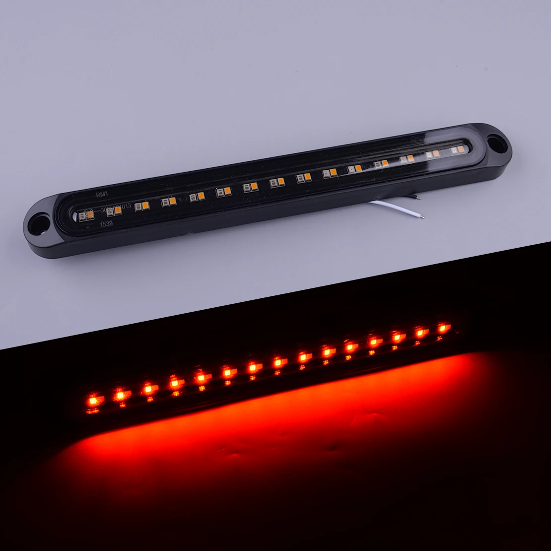 

10" LED Tail Brake Stop Light Bar Flowing Sequential Turn Signal Lamp DRL For Truck Trailer RV Lorry Van Car SUV Universal