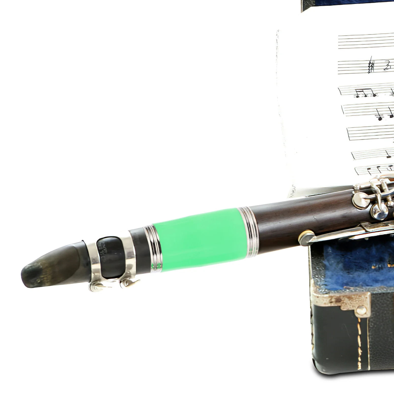 

1Pair Clarinet Pitch Tube Sturdy ABS Material Elegant Sound Burr-Free Surface Professional Student Beginner Use Small Clarinet