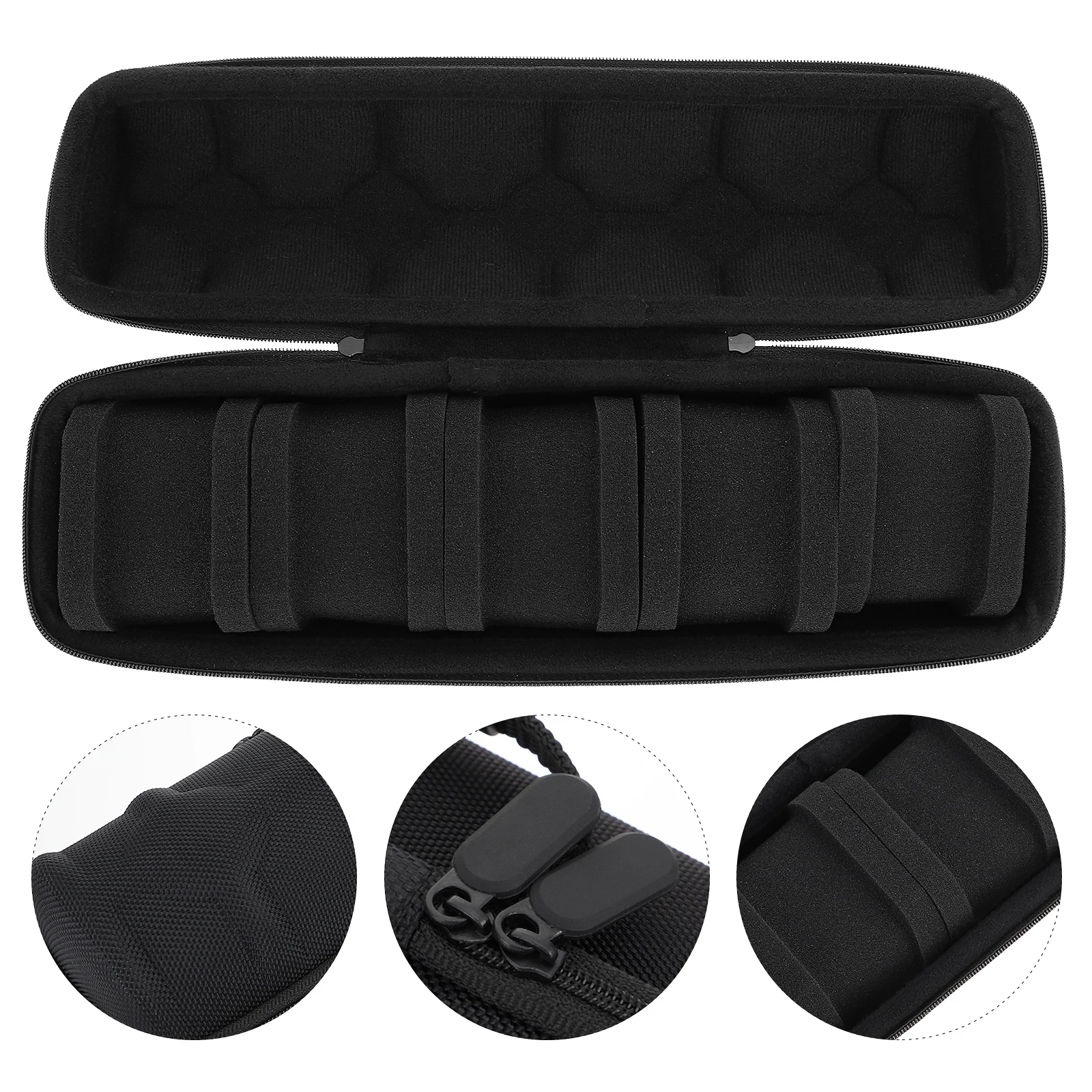 

1 pc Eva Watch Storage Box Anti-Fall Protective Organizer Black Jewelry Container Case Gift Holder Anti-Vibration