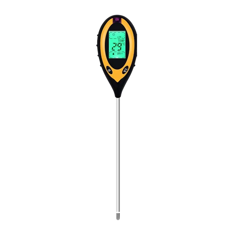 2X Soil PH Meter Soil Tester, 4 In 1 Soil Test Kit, PH Moisture Temperature Light Water Tester And Monitor, Testing Kits