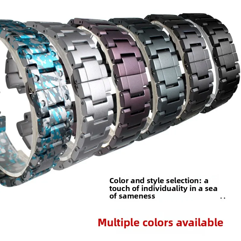 Ultra-Lightweight Aluminum alloy Case & Strap mod kit For Casio DW5600 GW-B5600 GWX-5600 DW5035 Metal Bracelet Replacement parts