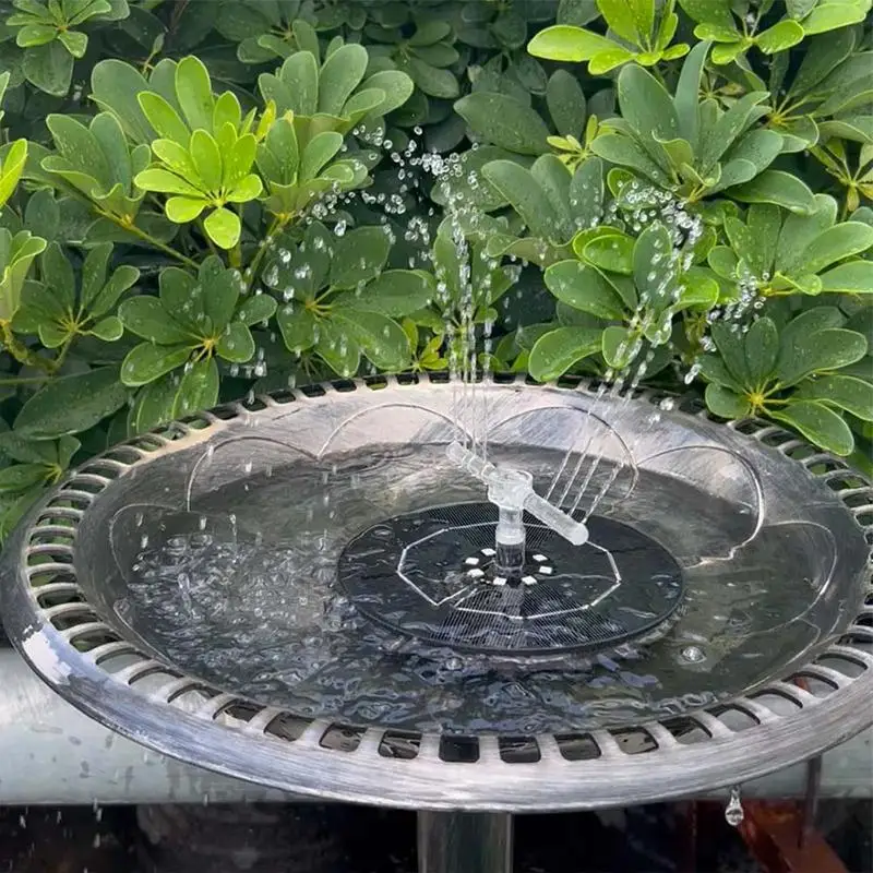 

Solar powered Fountain Garden Floating Water Fountain Pool Pond Decoration Solar Panel Powered Fountain for Water Circulation