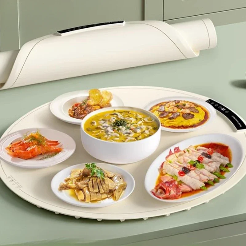 

Multi-functional Rice Warming Plate, Home Warming Plate, Dining Table Intelligent Hot Plate, Folding Heating Plate