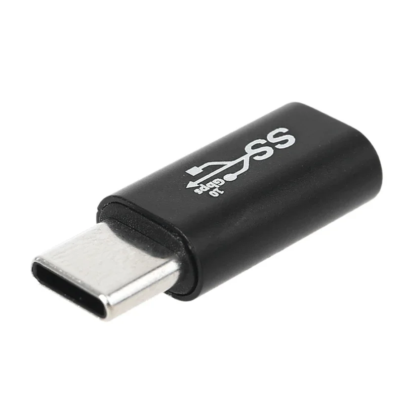 C타입-USB 3.0 어댑터, OTG USB C-C타입 수 암 컨버터 커넥터, 35EA