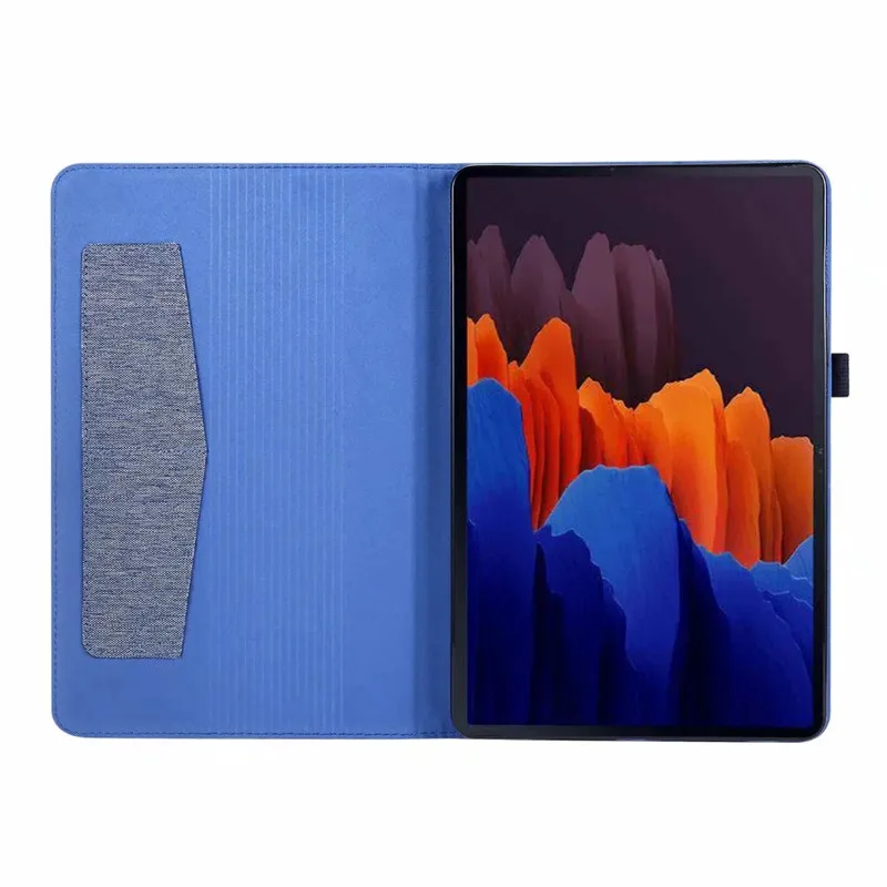 Couverture Pour Samsung Galaxy Tab S8 S 8 2022 SM-X700 SM-X706 11 pouces Tablette Shell Flip Debout Shell Cas souple TPU Couverture Arrière Funda