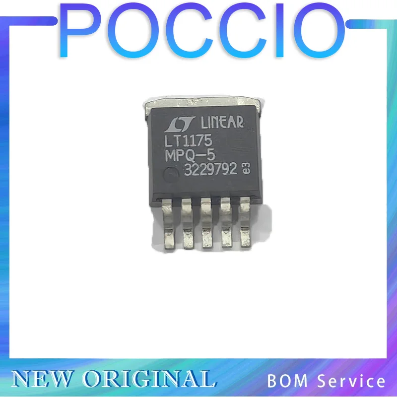 LT1175IS8-5 LT1175MPQ-5 LT1175 - 500mA Regulator Napięcia Niskiego Dropoutu Negatywnego Mikroprądowy