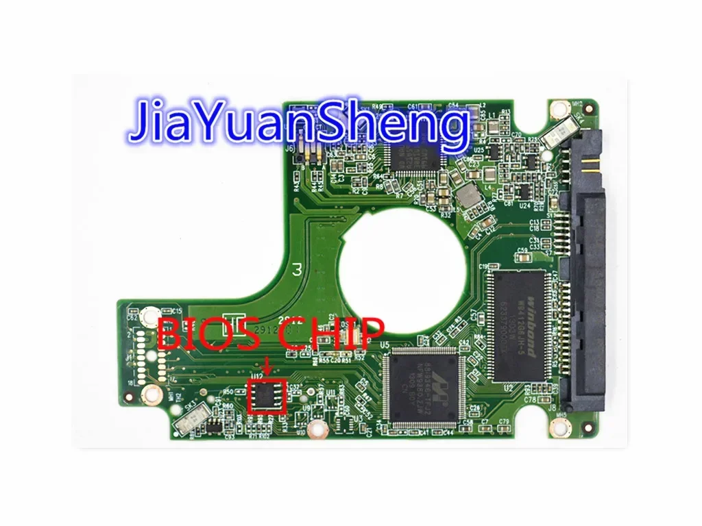 

Плата жесткого диска ноутбука Western Digital номер 2060-771823-004 REV A WD10JPVT