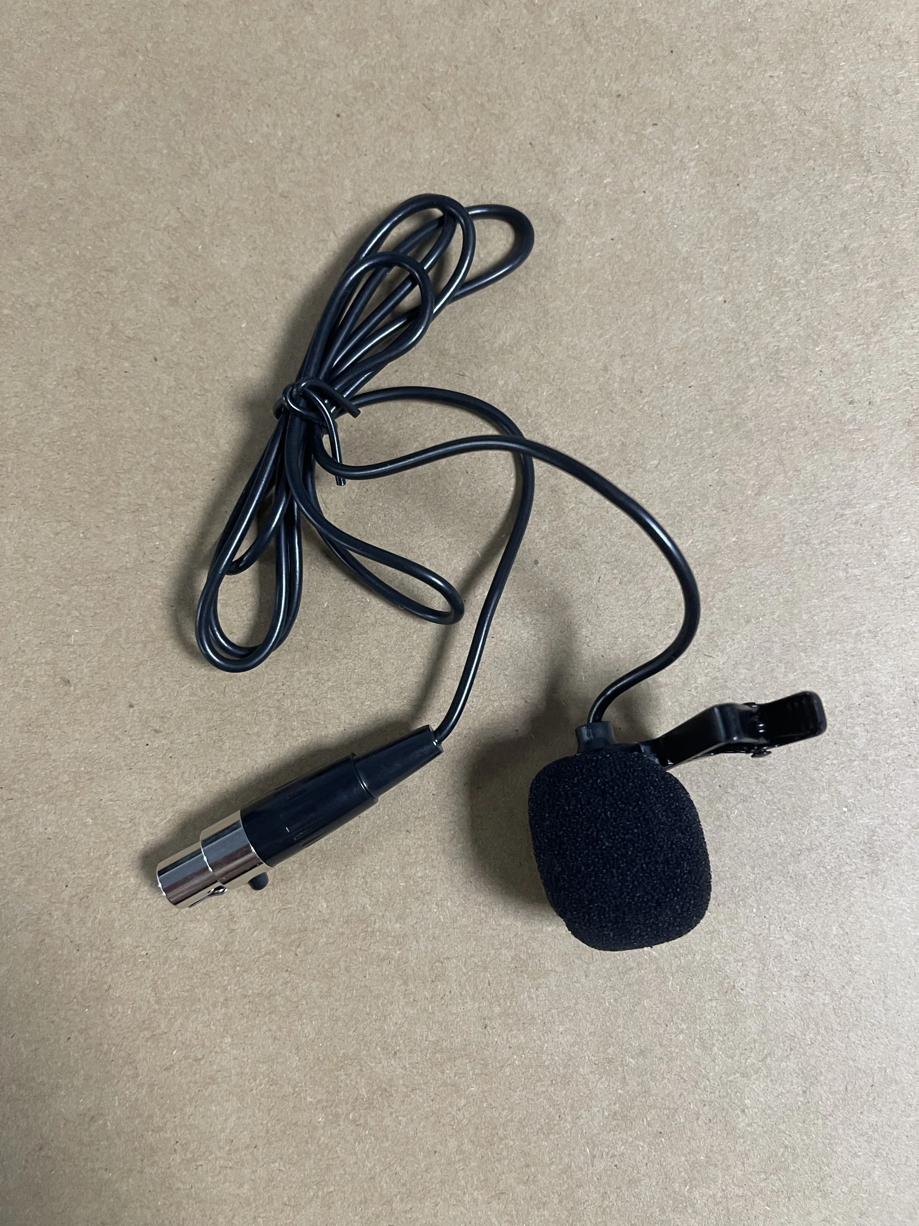 KATELEIYU Professional wireless microphone accessories Head mounted cable Collar clip cable 1.5m 3-pin Canon