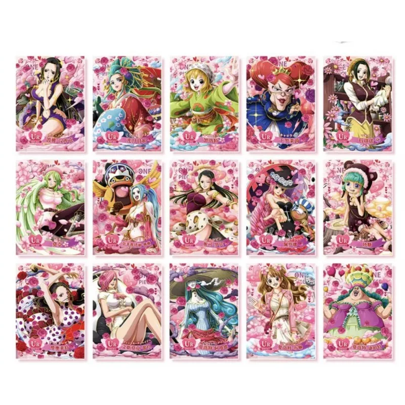 one Piece Cards Wedding Special Chapter Anime Tcg CCG Cartas Tcg Luffy Zoro Sanji Nami Card For Family Children Christmas Toys