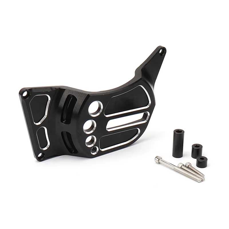 BB-الدراجات النارية غطاء اسطوانة المحرك غطاء حماية الرأس الحرس استبدال ل CFMOTO 450 SR 450SR 450Sr 2022 2023 (أسود)