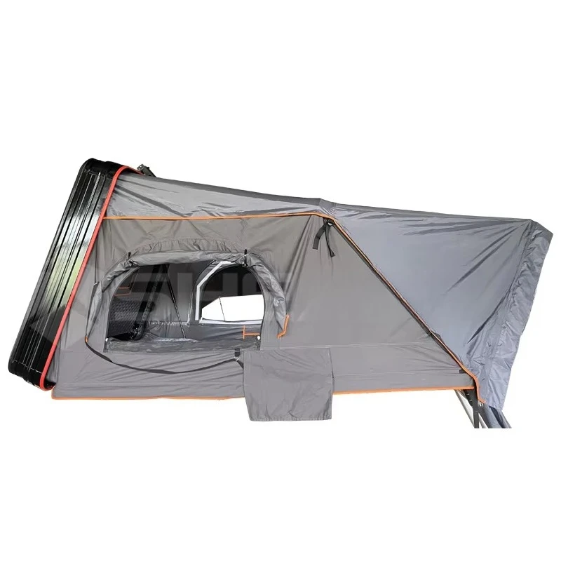 Adventure 4WD Hard Shell Overland Offroad Camping Car Truck Roof Top Tent 4 Person Aluminium Rooftop Tent Side Open