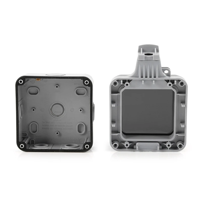 Waterproof Switches Socket Box Single Outlet Cover Outdoor Electrical Outlet Box