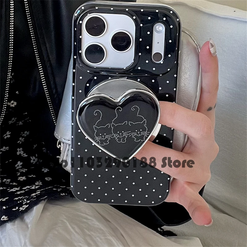 

Корейский милый мультяшный магнитный держатель с сердечком, ручка Tok Griptok, подставка для телефона, поддержка iPhone, Pad Magsafe Smart Tok