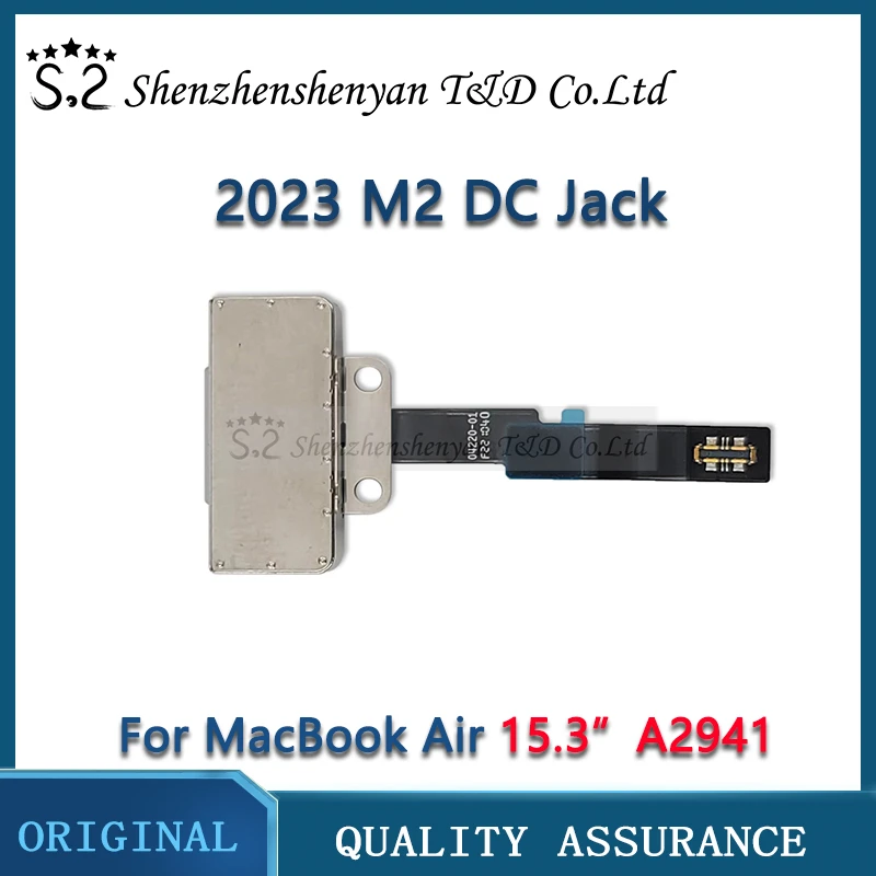 

New Laptop A2941 DC Jack for Apple MacBook Air Retina 15.3" M2 DC-IN Connector Power Interface 821-04220-A 2023 Year