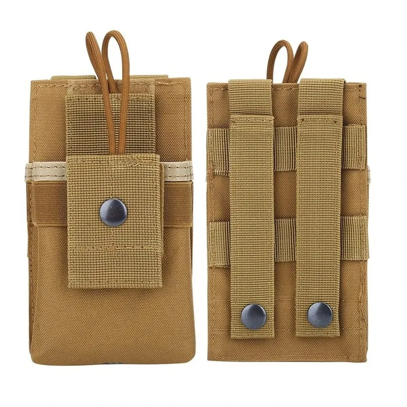 

Molle Short Radio Pouch Nylon Molle Tactical Radio Holder Case for BaoFeng UV-5R UV82 (T) Walkie Talkie Case Multicam Pouch