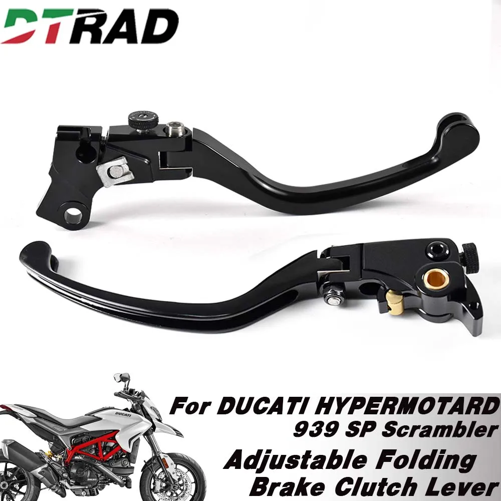 Adjustable Brake Clutch Lever For DUCATI HYPERMOTARD 939 SP 2016-2017/Scrambler(all except Cafe Racer/desert sled) Accessories