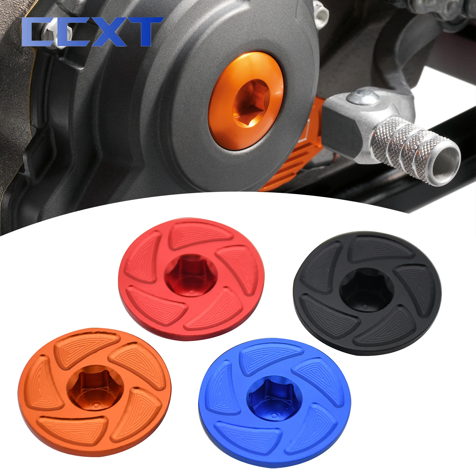 Motorcycle CNC Engine Ignition Cover Plug For SXF XCF KTM EXCF XCFW 250 350 450 505 2011-2023 FREERIDE 250F 350 2014-2018 2019