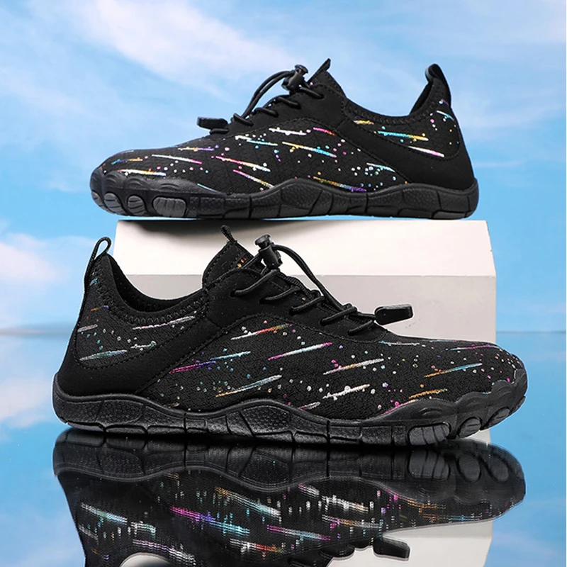 Unisex Wading Shoes Quick-Dry Aqua Shoes Drainage Water Shoes Beach Sports Swim Sandals Yoga Diving Surfing Training Footwear