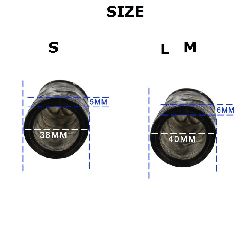 L/M/S Penis Enlargemen Condoms Extender Sleeve Reusable Penis Sleeve Delay Ejaculation Soft TPE Cock Ring Sex Toys For Men Adult - Image 2