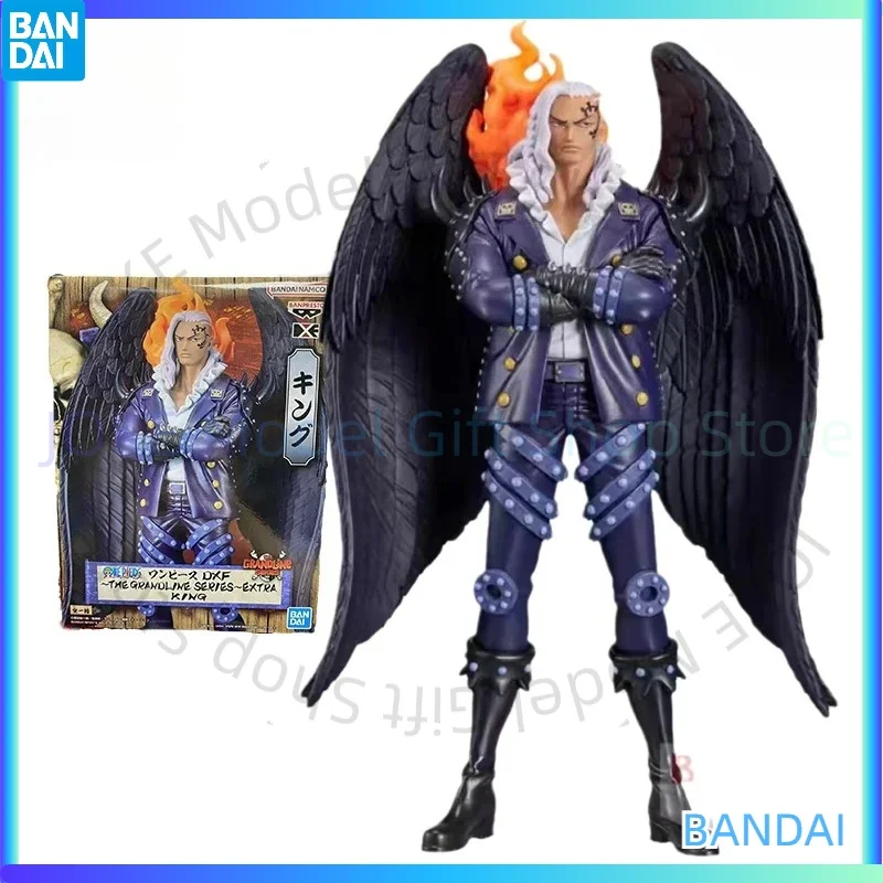 

Bandai BANPRESTO Original One Piece Anime Figure DXF EXTRA KING Action Figure Toys Gift Collectible Model Ornaments Dolls