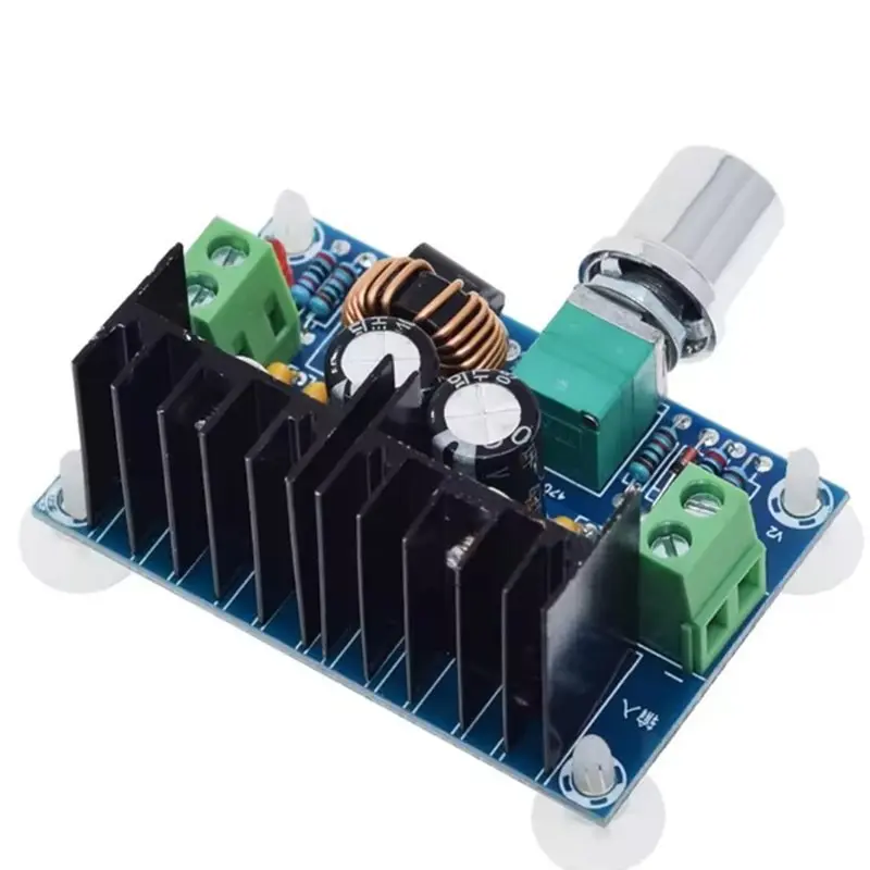 Daily XL4016E1 High-Power Adjustable Voltage DC-DC Step-Down Power Module, 8A Current Limitation Regulator Board