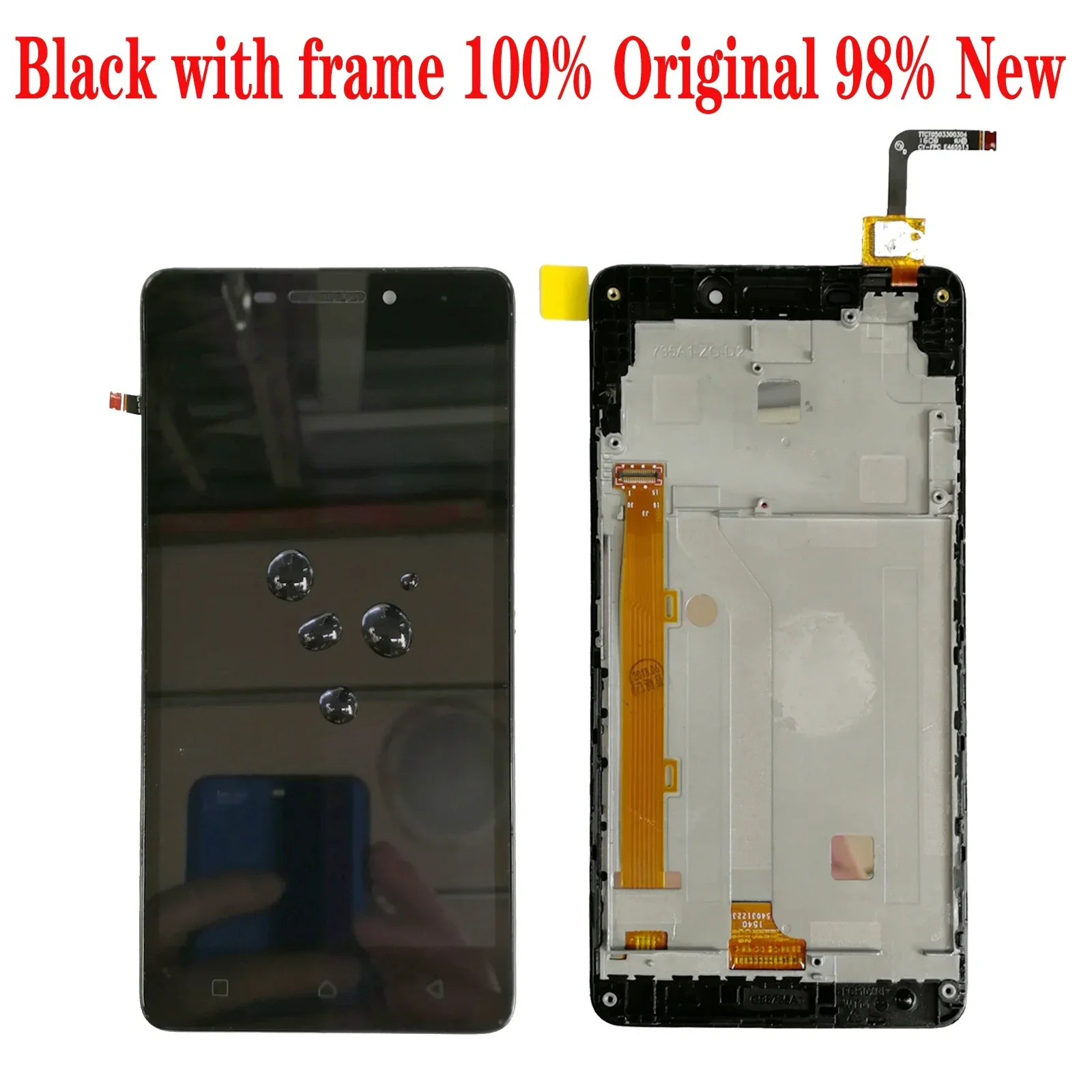 Shyueda 100% NEW with frame For Lenovo Vibe P1M P1Ma40 5.0 inch LCD Display Touch Screen Digitizer