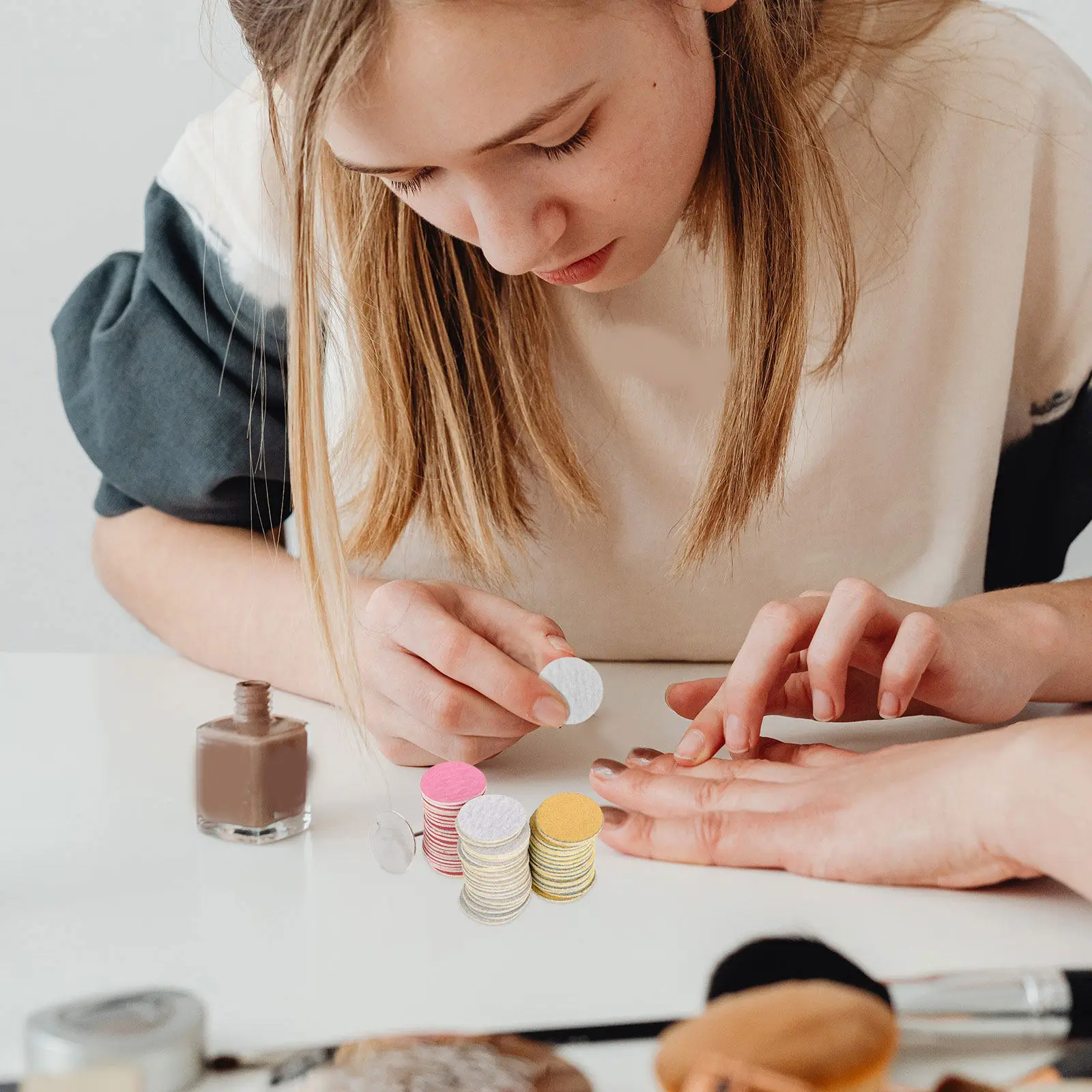 1Set Manicure Sandi…