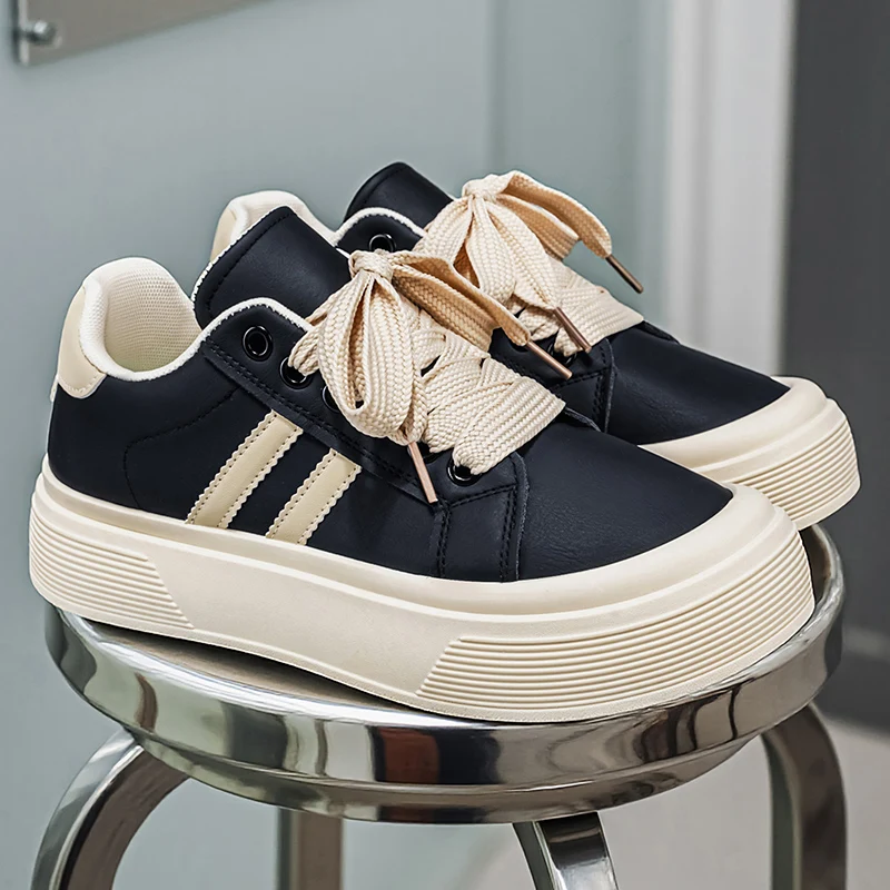 

Мужские массивные кроссовки: оригинальные дизайнерские кеды, модные повседневные кожаные дышащие кроссовки на платформе с увеличенной высотой, спортивная обувь