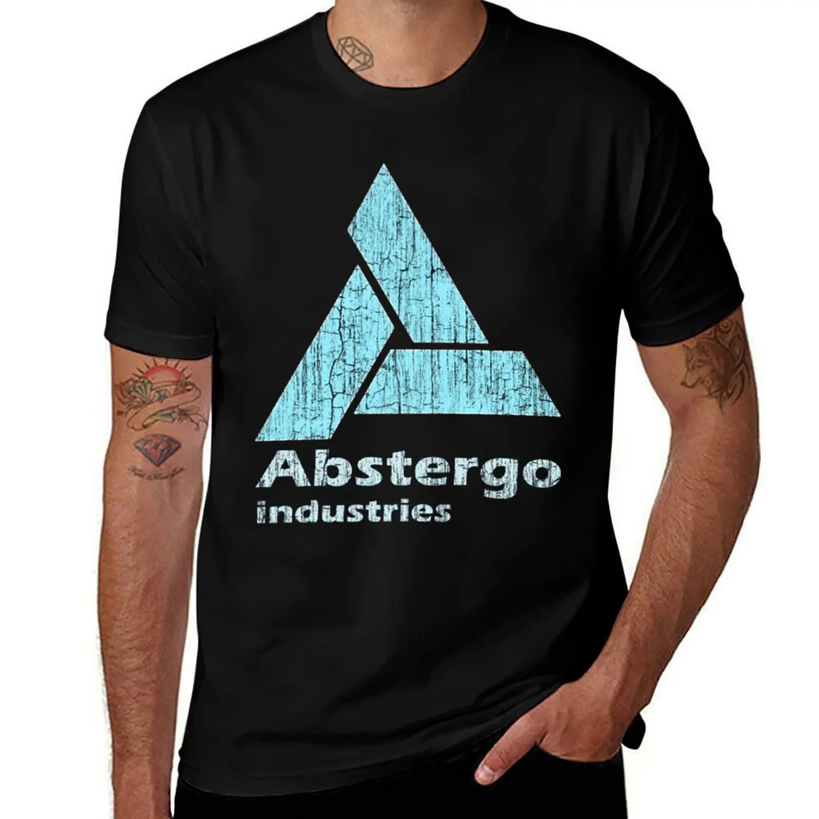 Футболка Abstergo Industries, водостойкая, повседневная.