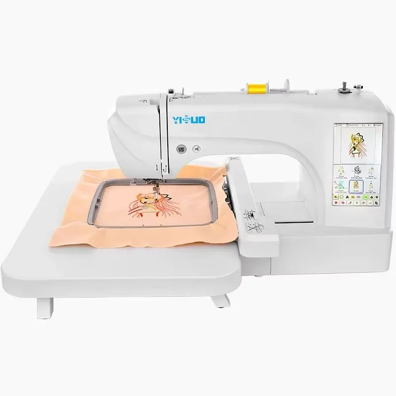 YS 660 آلة الخياطة والتطريز المحلية المحوسبة عالية الجودة المصممة حديثًا