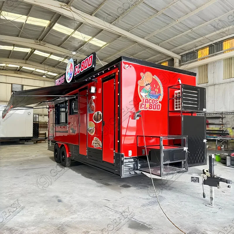 Fully Insulated Hot Food Trailer for Catering Soup Coffee and Sandwich Business
