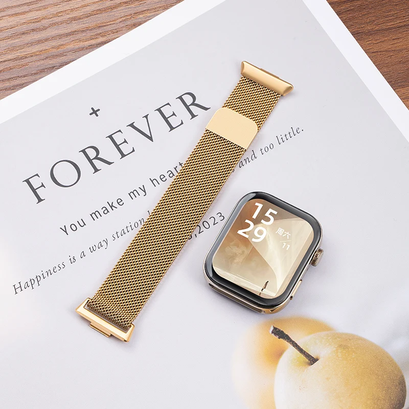 Milanese Loop Bands für Huawei Watch FIT 4 3 Armband Smart Magnetische Edelstahl Correa für Huawei Fit 3 Fit 4 Pro Zubehör